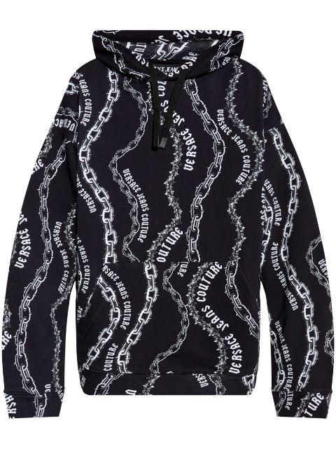logo sweatshirt by VERSACE