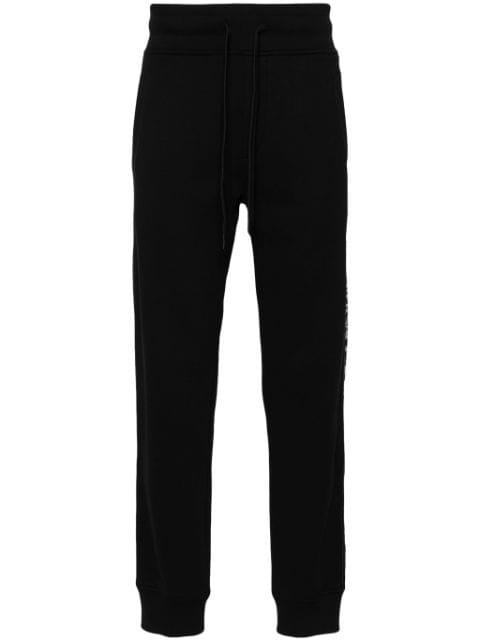logo-trim cotton track pants by VERSACE