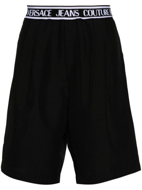 logo-waistband shorts by VERSACE