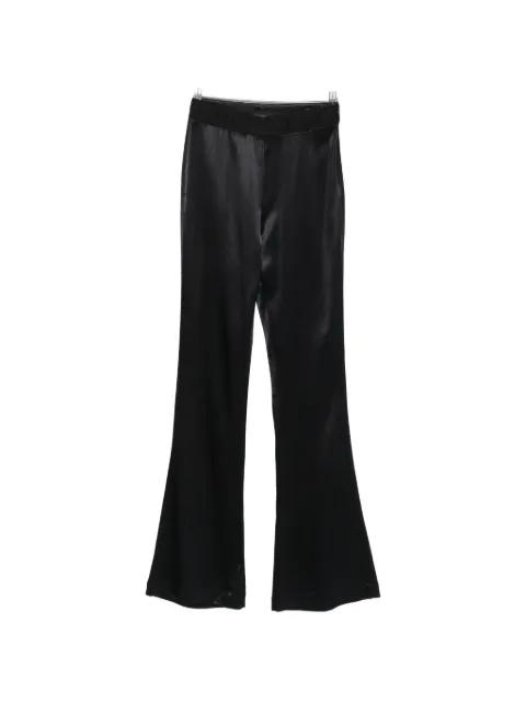 logo-waistband trousers by VERSACE