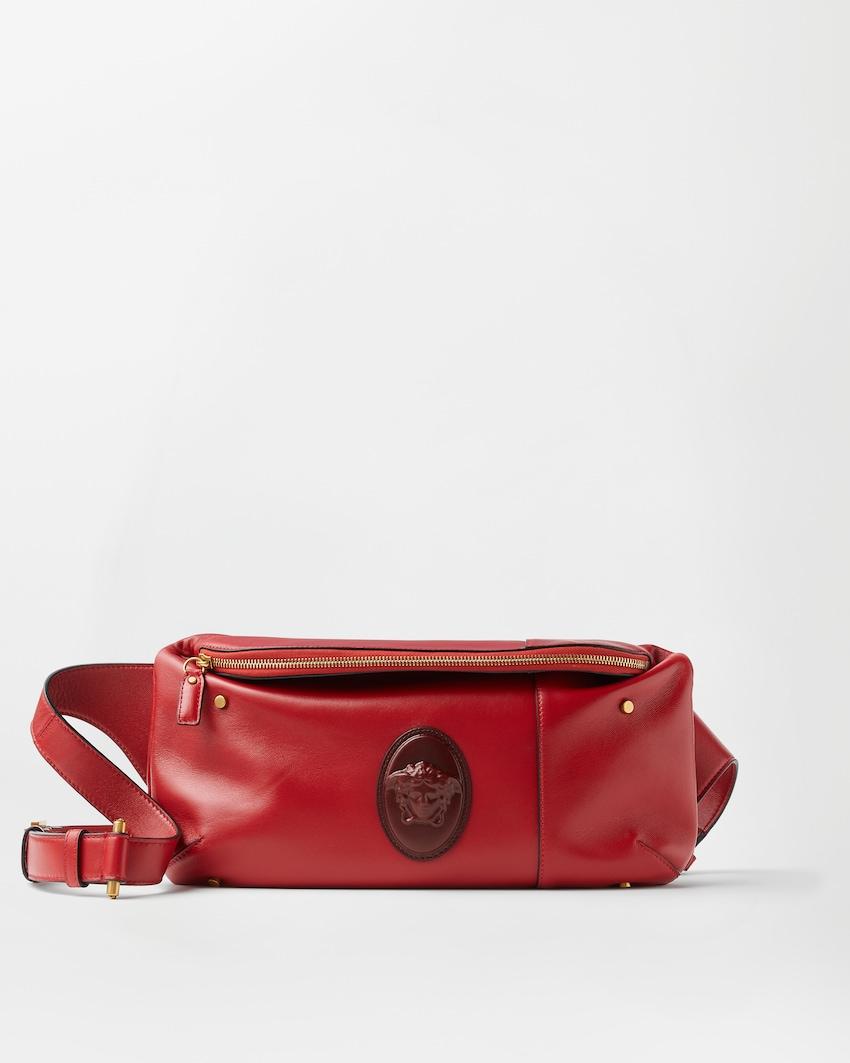 lou nappa belt bag by VERSACE