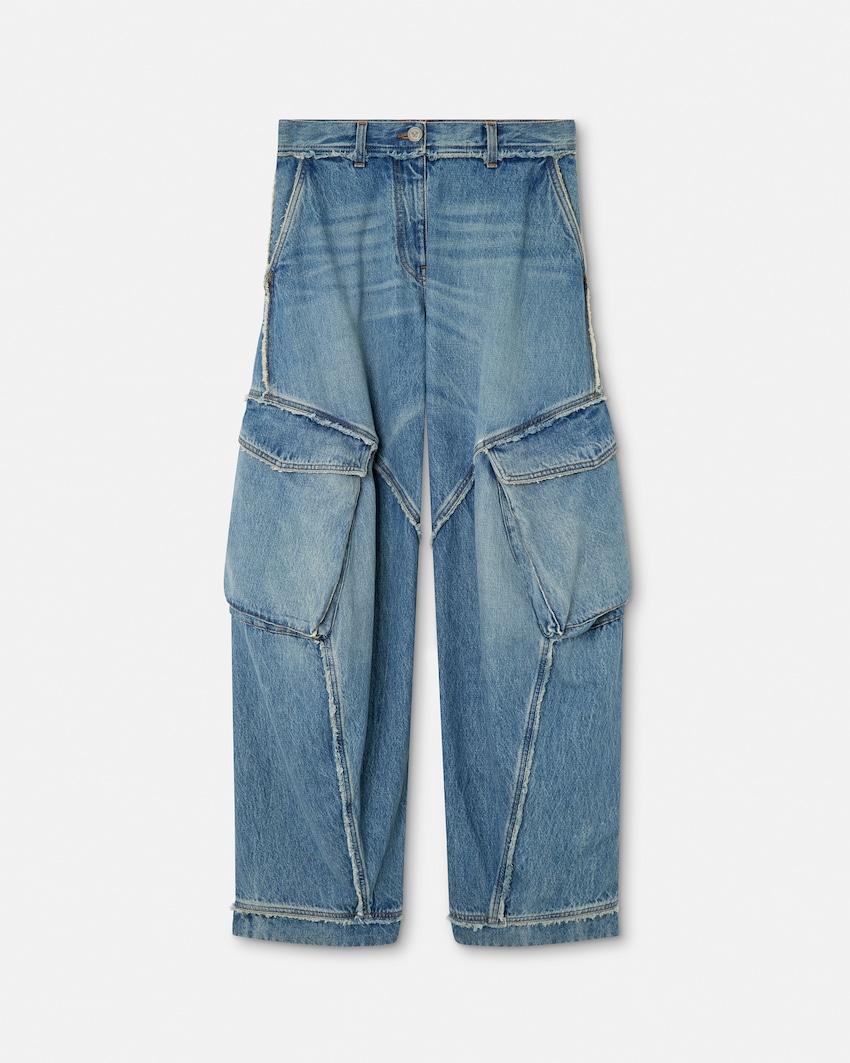 low-waist cargo jeans by VERSACE