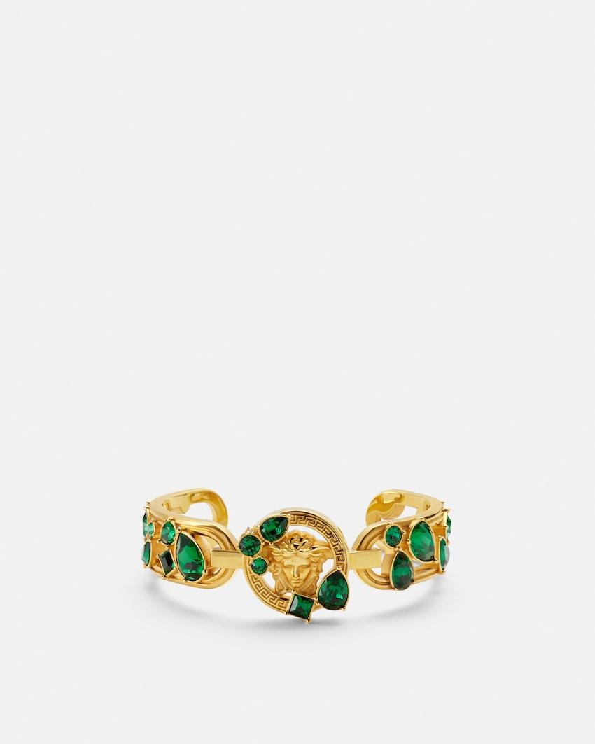 medusa 95 crystal cuff bracelet by VERSACE