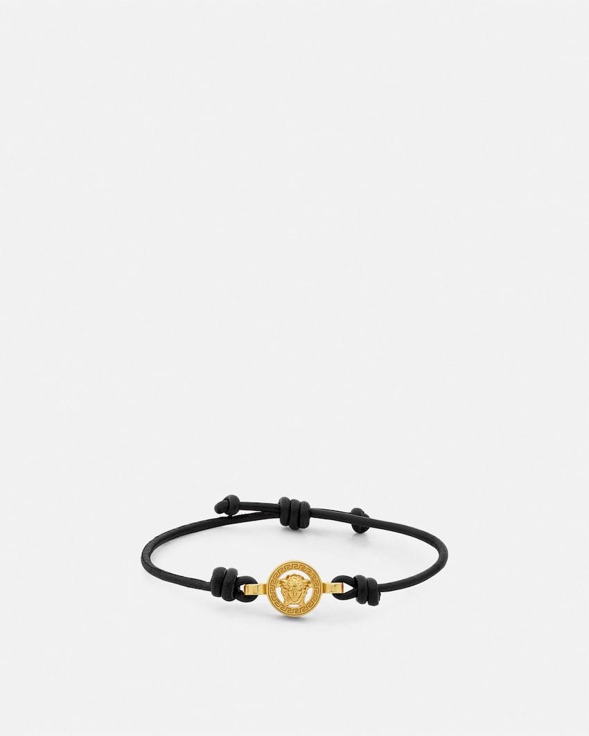 medusa 95 leather bracelet by VERSACE