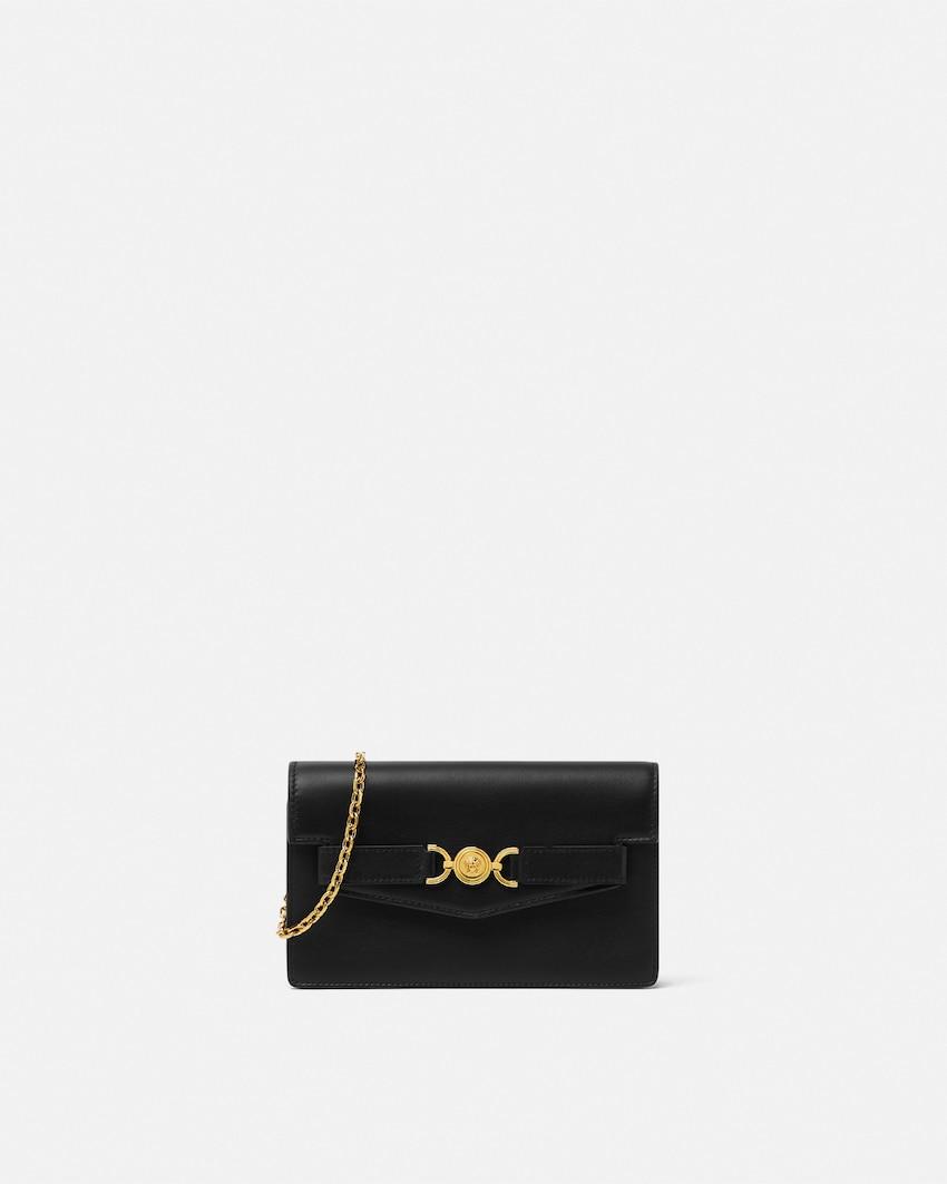 medusa 95 leather clutch by VERSACE