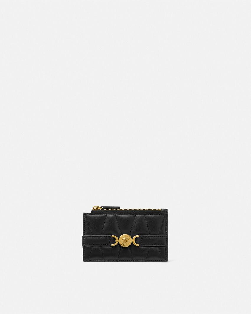 medusa 95 quilted nappa card holder by VERSACE