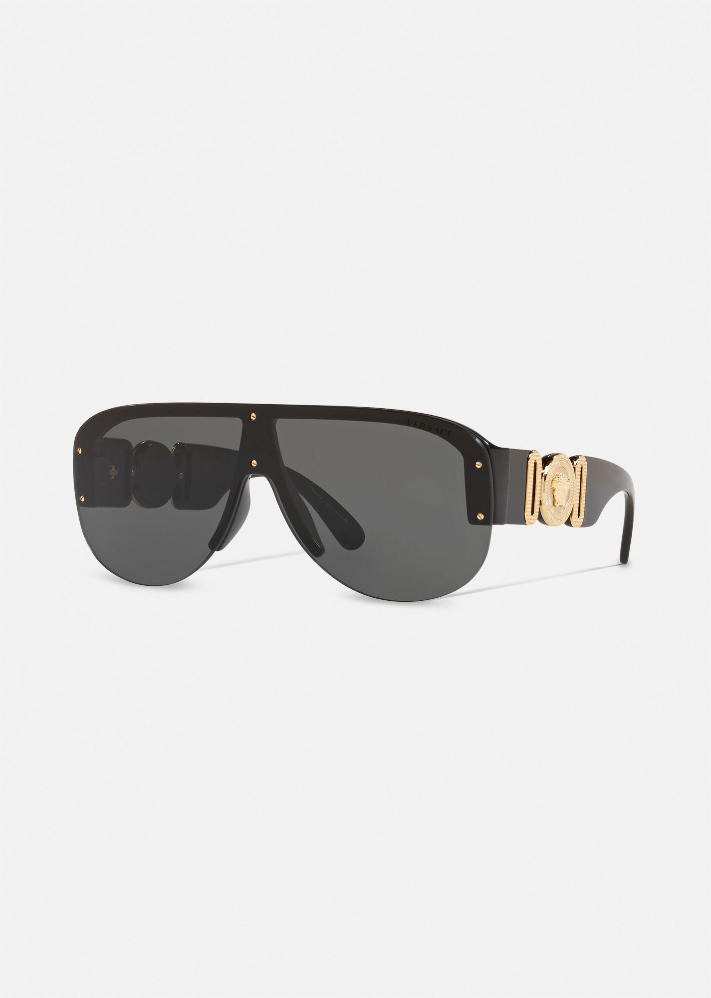 medusa biggie shield sunglasses by VERSACE