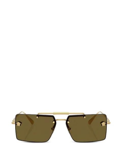medusa-embellishment sunglasses by VERSACE