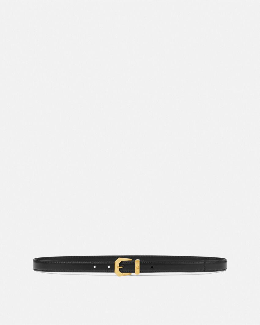 medusa heritage leather belt 0.8 by VERSACE