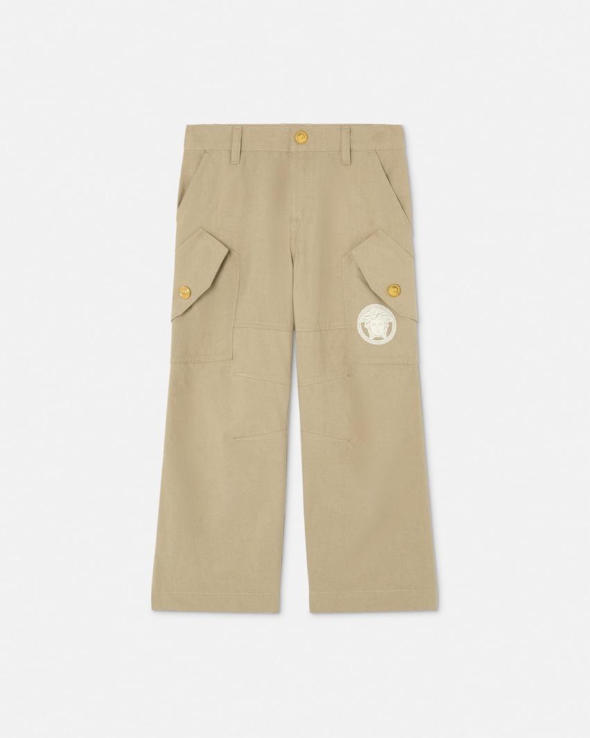 medusa kids cargo pants by VERSACE