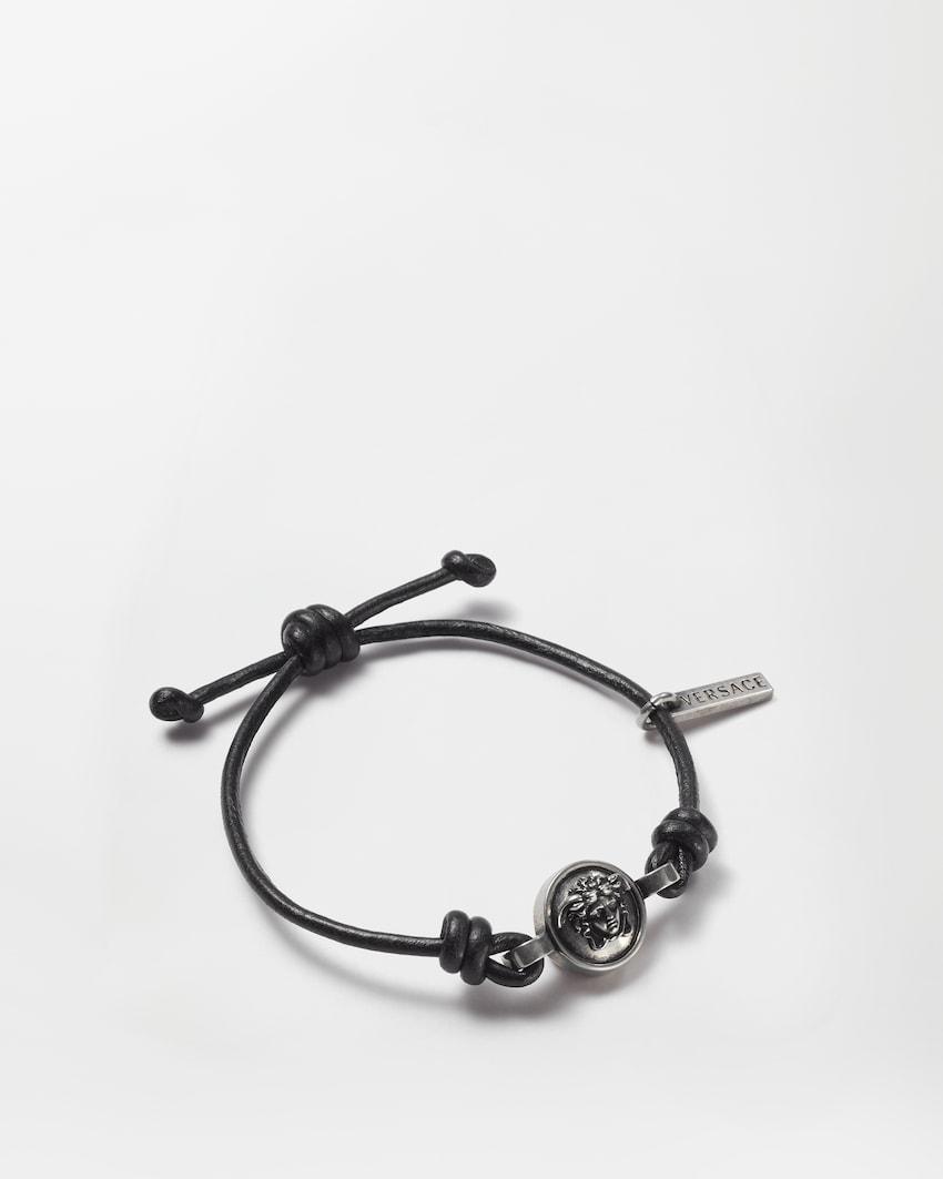 medusa leather bracelet by VERSACE
