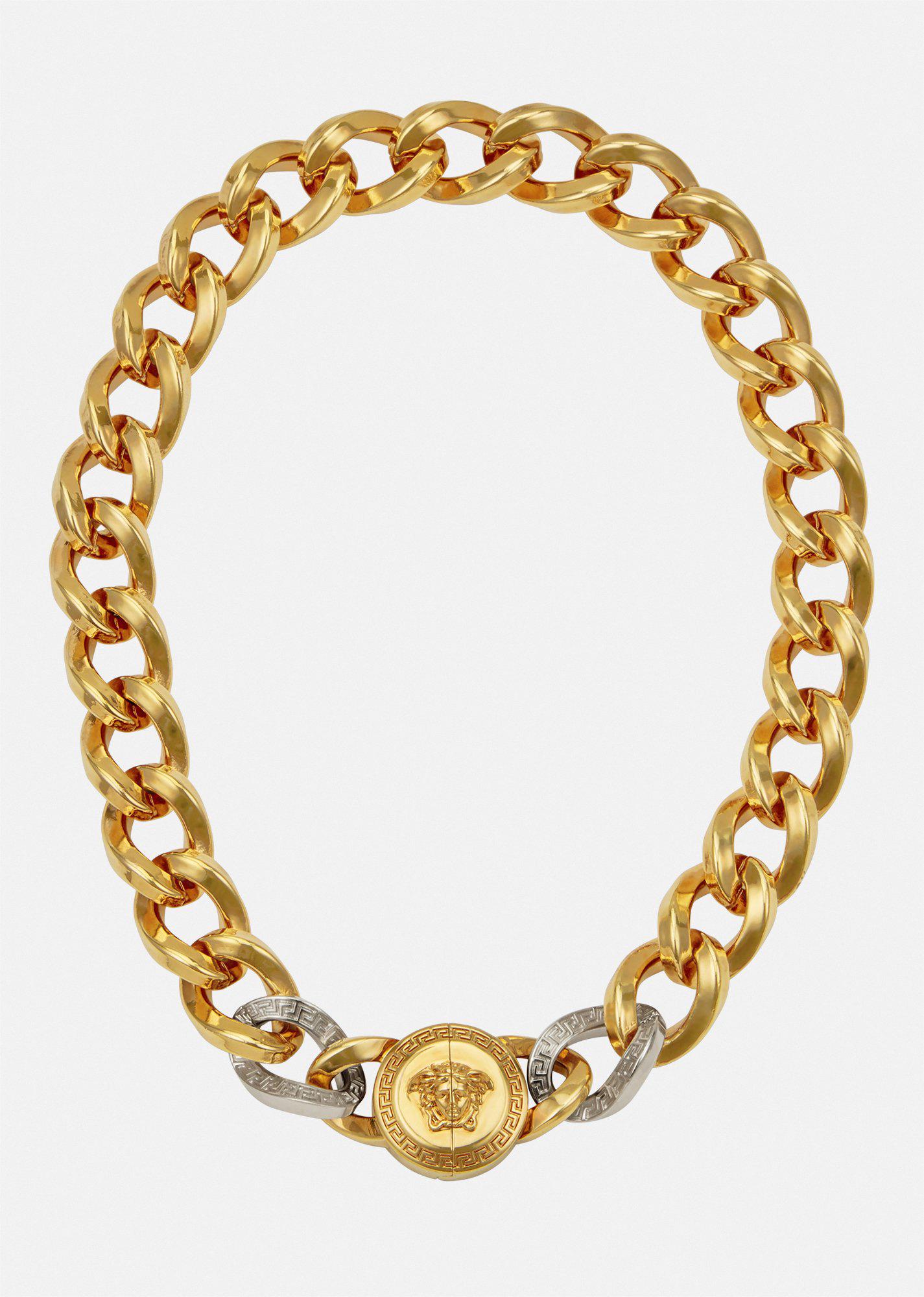medusa necklace by VERSACE