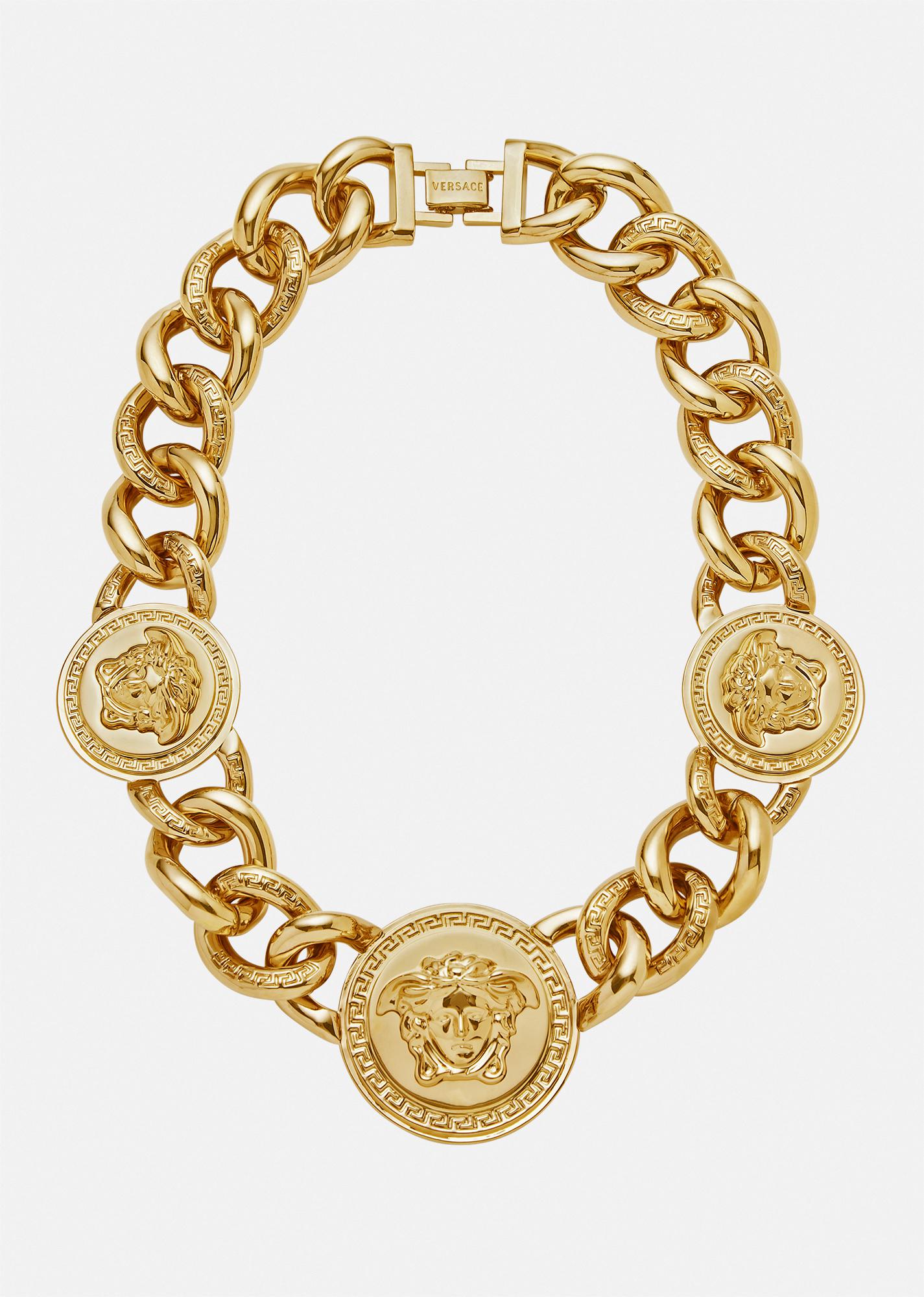medusa necklace by VERSACE