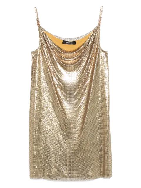 mesh mini dress by VERSACE