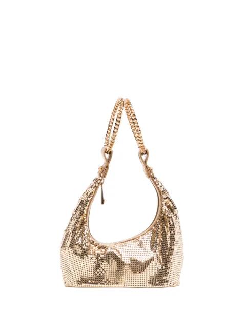 metal mesh mini bag by VERSACE