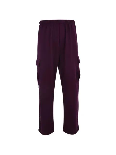 metal-placket cargo pants by VERSACE