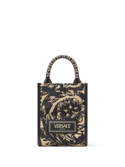 mini Barocco Athena tote bag by VERSACE
