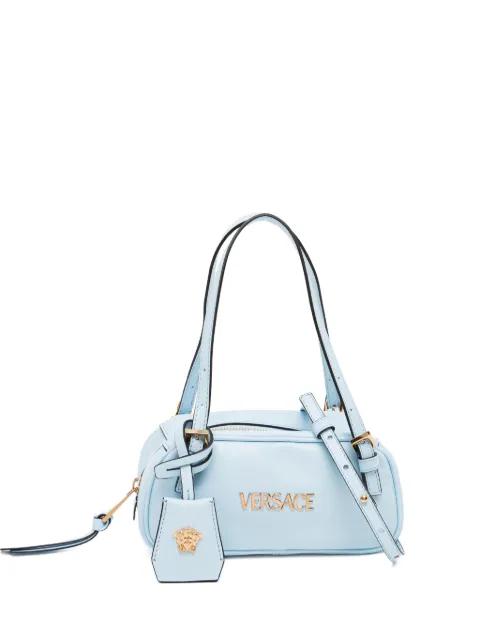 mini tag tote bag by VERSACE