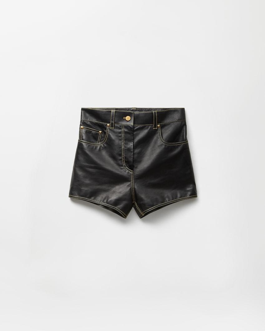nappa shorts by VERSACE