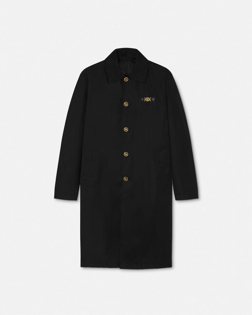 nylon trench coat by VERSACE