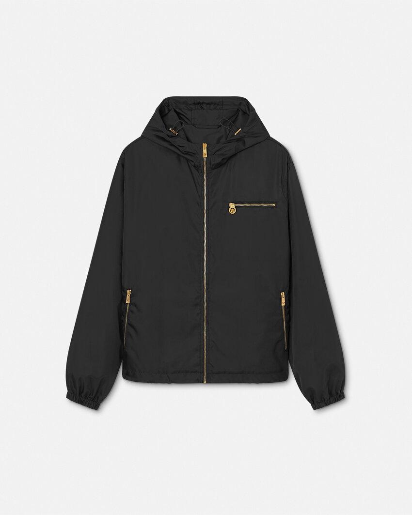 nylon windbreaker jacket by VERSACE
