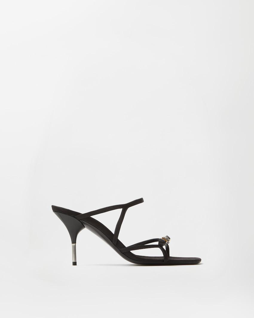 nyx satin mules 80 mm by VERSACE
