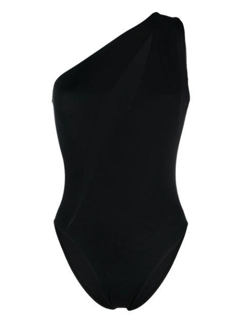one-shoulder swimsuit by VERSACE