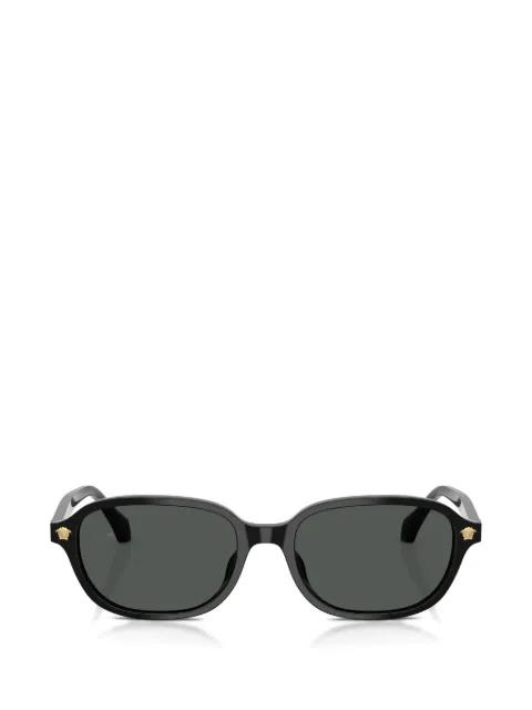 oval-frame medallion sunglasses by VERSACE