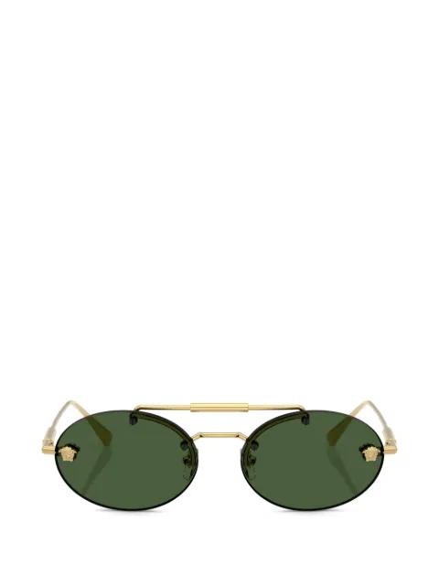 oval-frame sunglasses by VERSACE