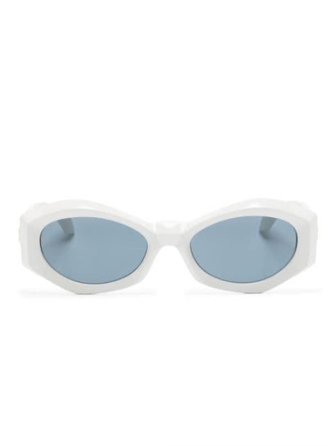 oval-frame sunglasses by VERSACE