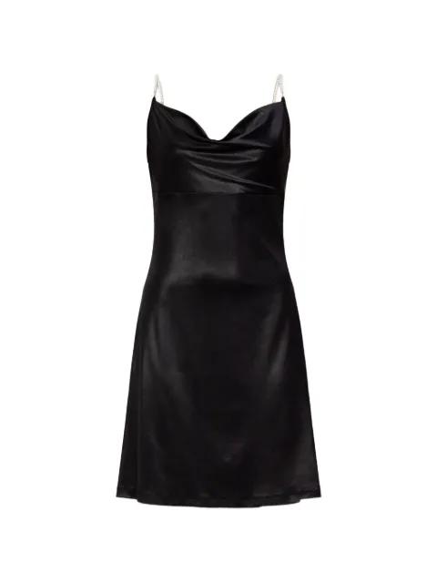 pearl strap slip dress by VERSACE