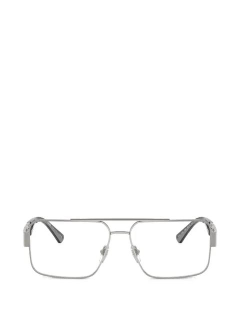pilot-frame glasses by VERSACE