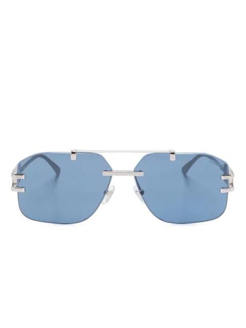 pilot-frame sunglasses by VERSACE