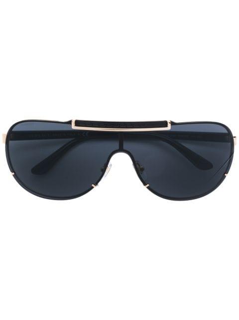 pilot-frame sunglasses by VERSACE