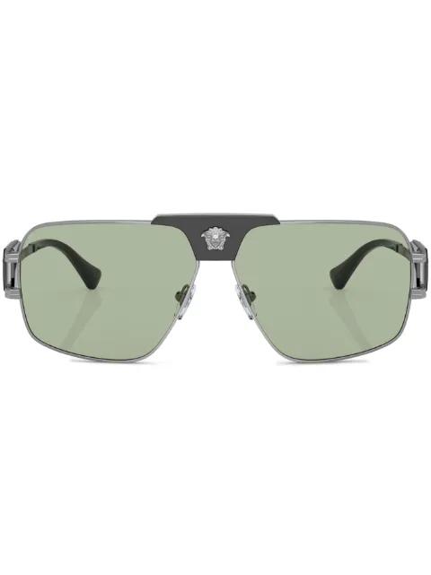 pilot-frame sunglasses by VERSACE