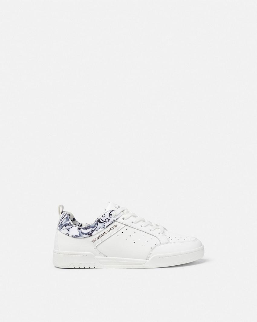 porcelain barocco brooklyn sneakers by VERSACE