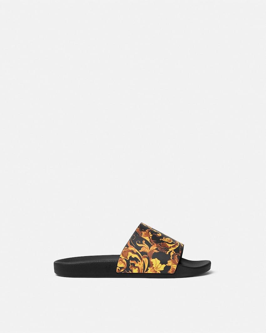 porcelain barocco shelly sliders by VERSACE