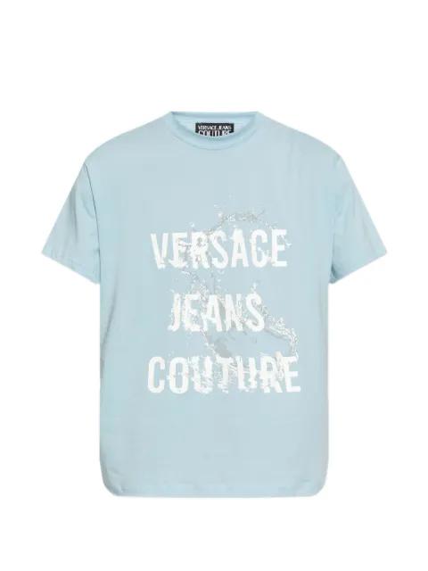 print T-shirt by VERSACE