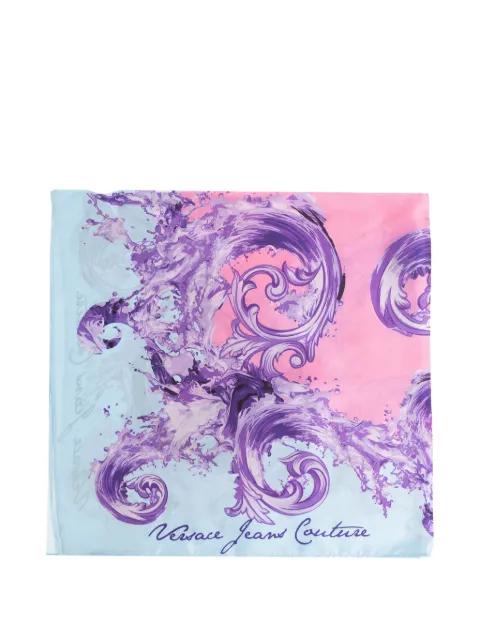 print scarf by VERSACE