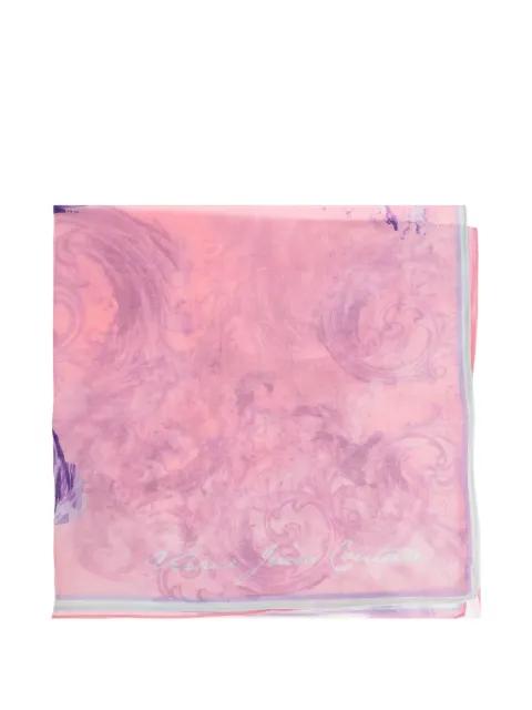 print scarf by VERSACE