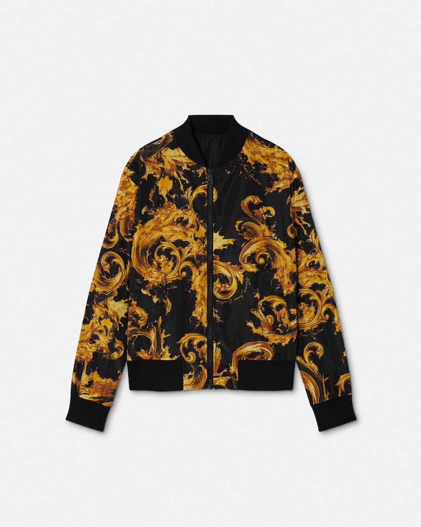 printed bomber by VERSACE