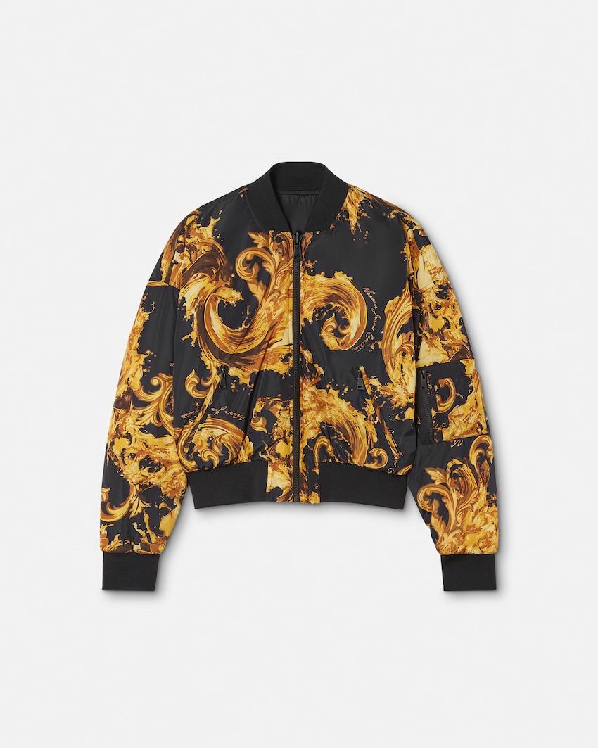 printed bomber by VERSACE