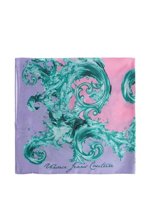 printed silk scarf by VERSACE