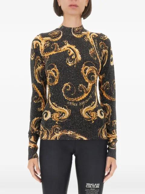 printed sweater by VERSACE