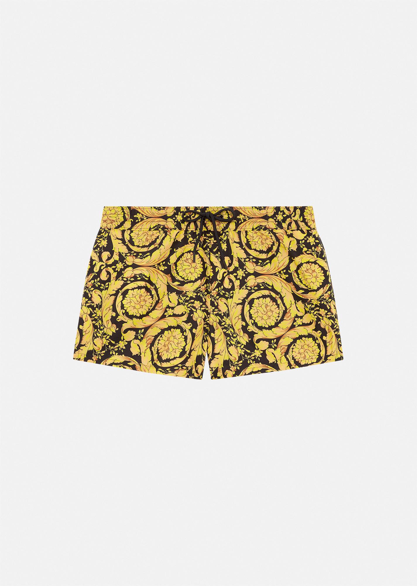 printed swim shorts by VERSACE