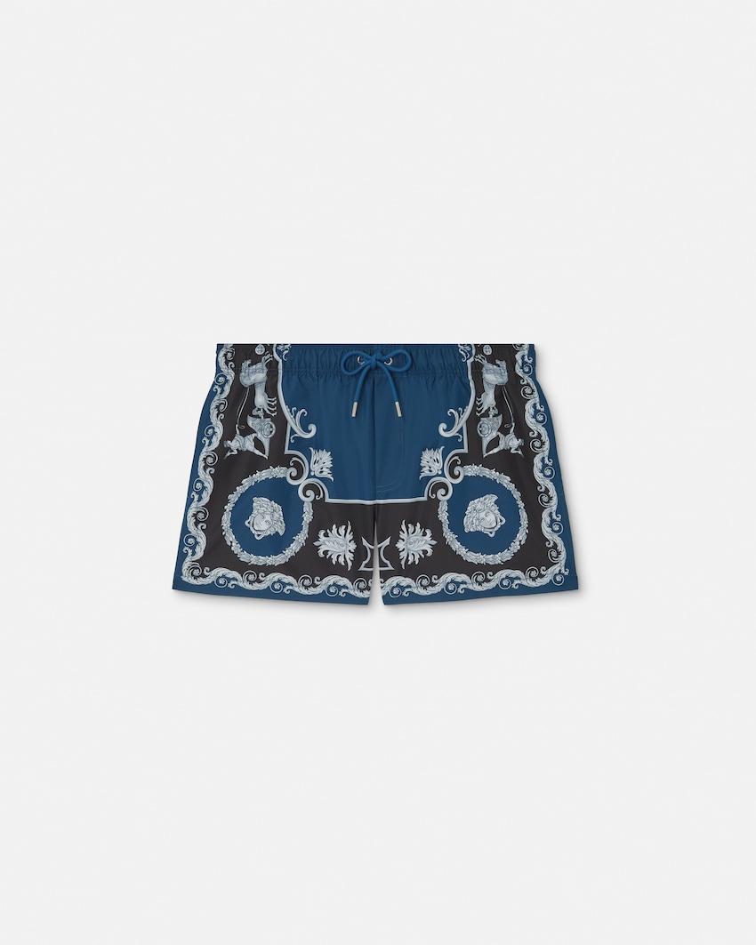 printed swim shorts by VERSACE