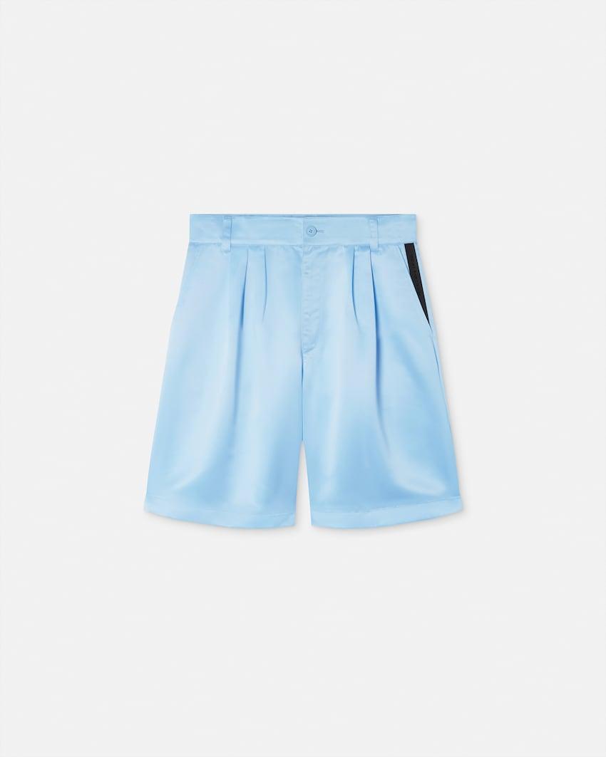 printed viscose bermuda shorts by VERSACE