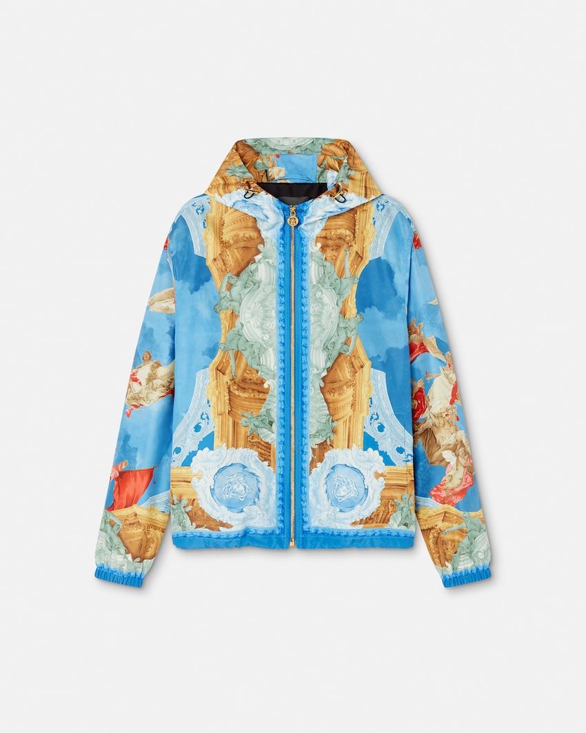 printed windbreaker by VERSACE