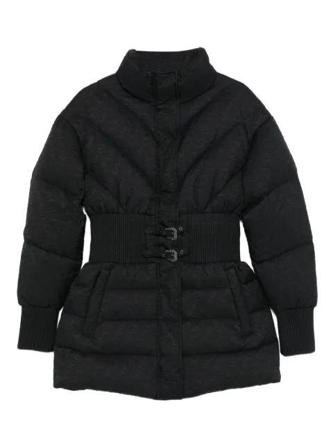 quilted belted jacket by VERSACE