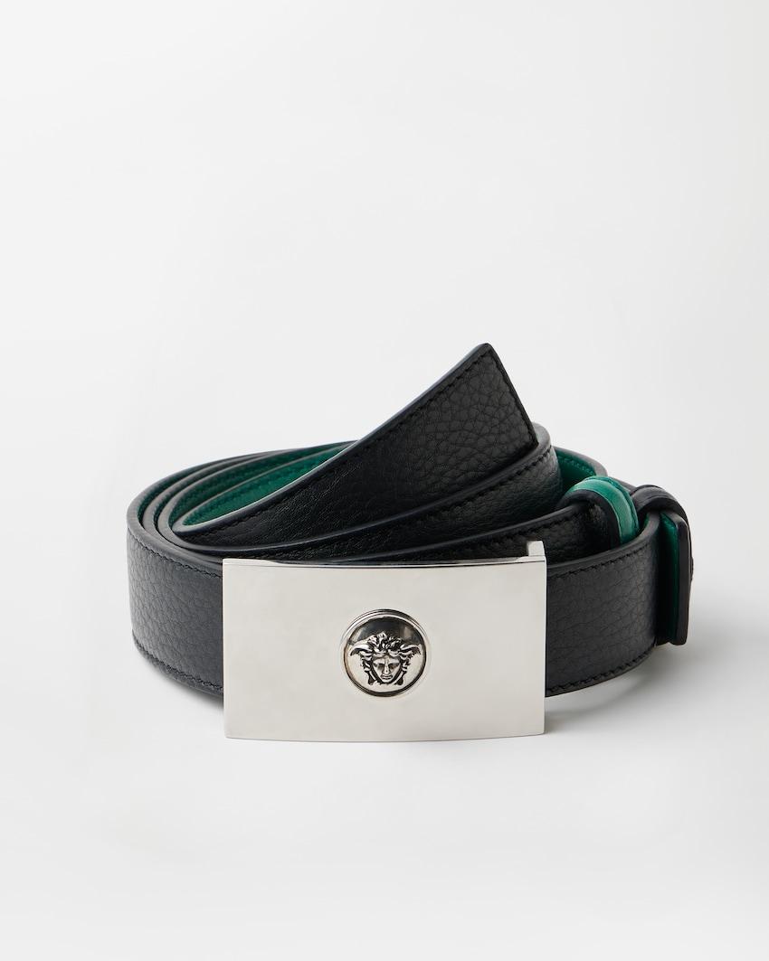 reversible leather belt 3 cm by VERSACE
